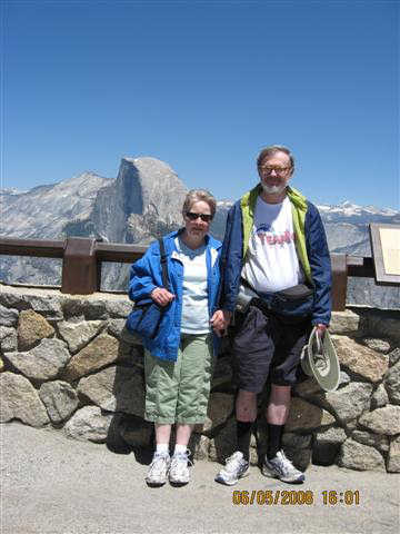 Half Dome. Photo by the Keatons, June 2008